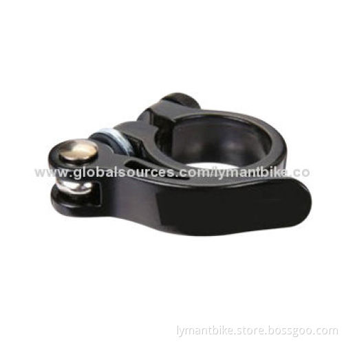 Bicycle seat post clamps, made of aluminum alloy, various colors are available
